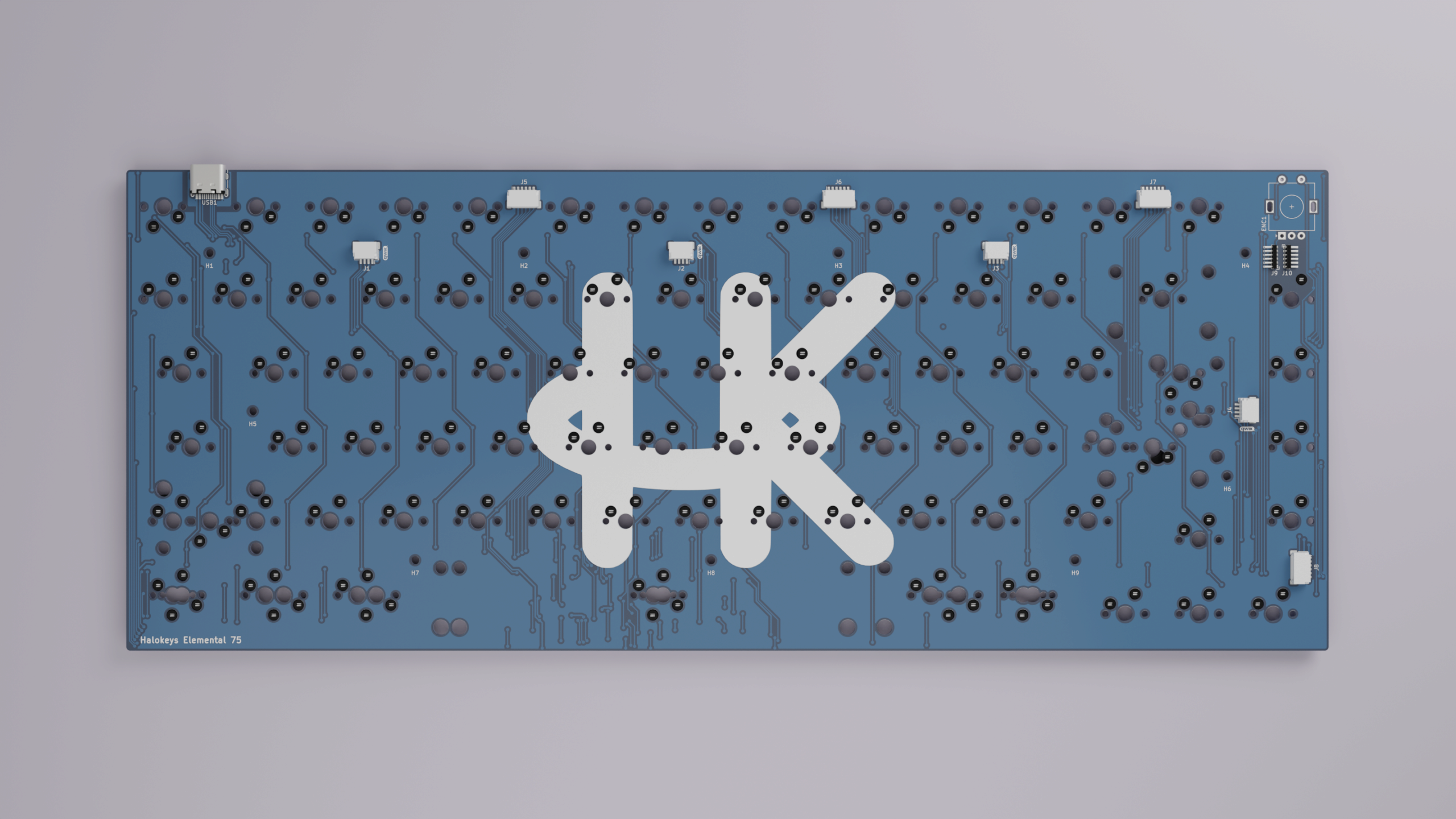 Elemental 75 PCB